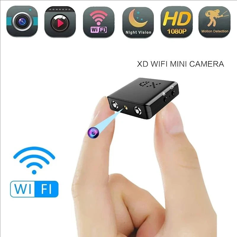 Caméra Surveillance Intérieure 1080P HD WiFi – Anti-Intrusion & Alerte
