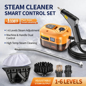 SteamForce™ Nettoyeur Vapeur Portable — Dégraisse Sans Frotter