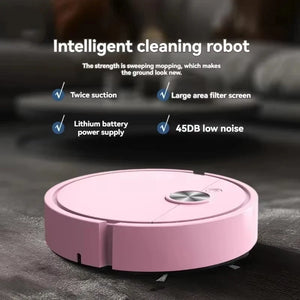 Robot Aspirateur Intelligent Mini – Aspiration & Lavage Automatiques