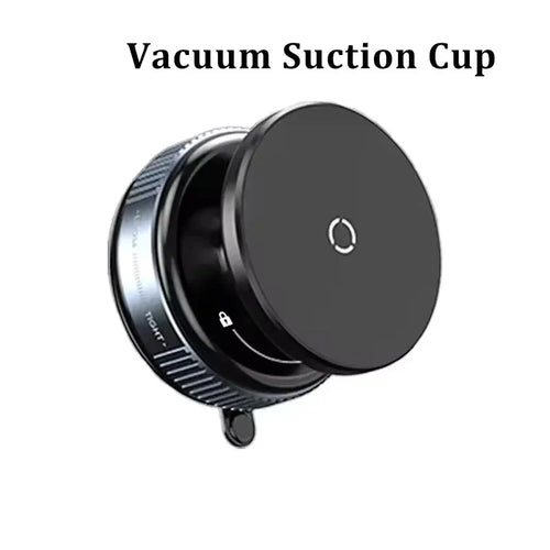 Magnetic Phone Holder Foldable Design 360° Adjustable Vacuum Car Mount For Cell Phone For iphone Live Streaming