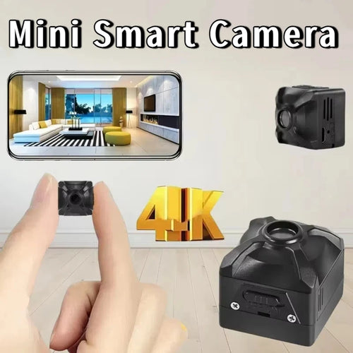 Mini Caméra 1080P WiFi Rechargeable – Détection Mouvement & Surveillance
